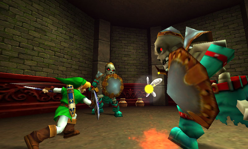Illustration for article titled The Legend of Zelda: Ocarina of Time 3D Will Look This Good In June